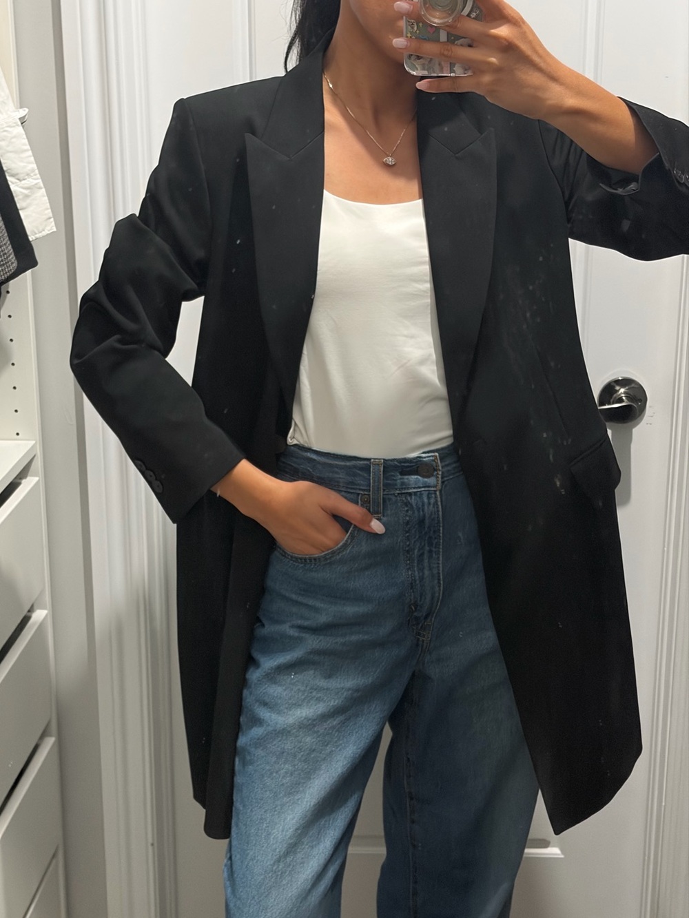 Black light weight coat - Massimo Dutti